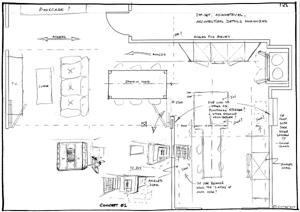 kitchen sketch 01