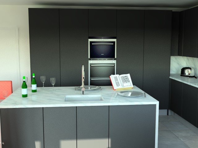 kitchen rendering 3
