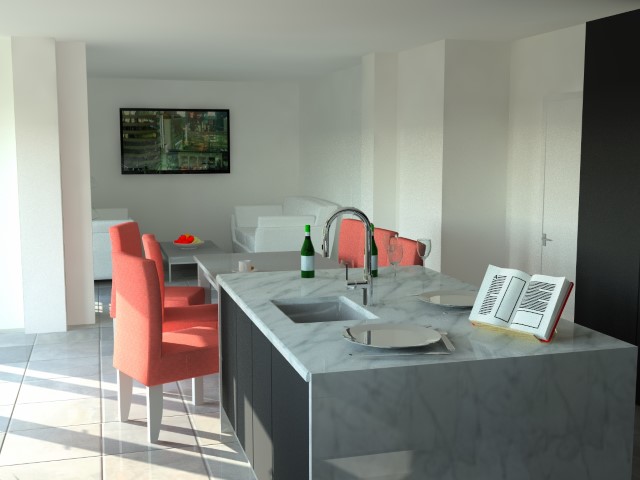 kitchen rendering 5