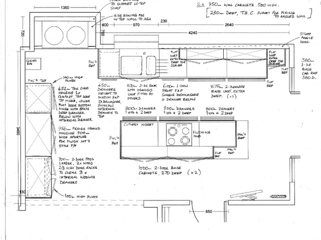 kitchen detail drawing 08