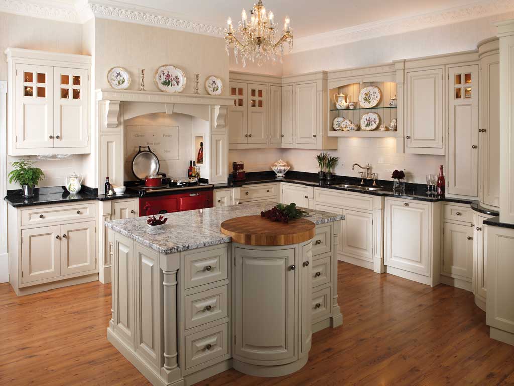 kitchen traditional period ornate painted